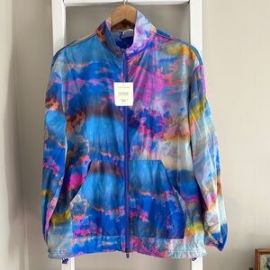 NWT Fabletics Oversized Flyweight Windbreaker Jacket